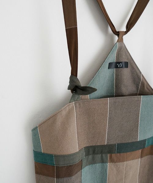 ohta.オオタ.check overskirt [sk-19C]