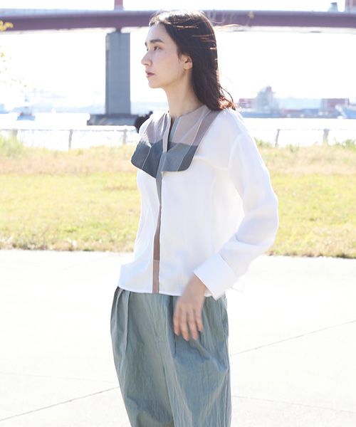 ohta.オオタ.white blouse [st-72W]