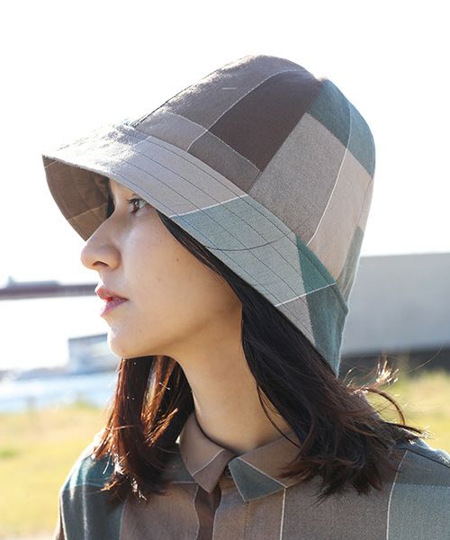 ohta オオタ check hat [ac-37C]