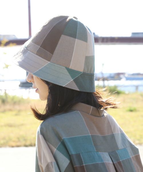 ohta オオタ check hat [ac-37C]