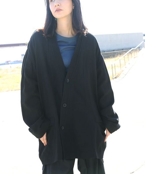 Edwina Hoerl.エドウィナホール.JACKET[SANFTMUT] [02/EH46J-01/不老不死 black]