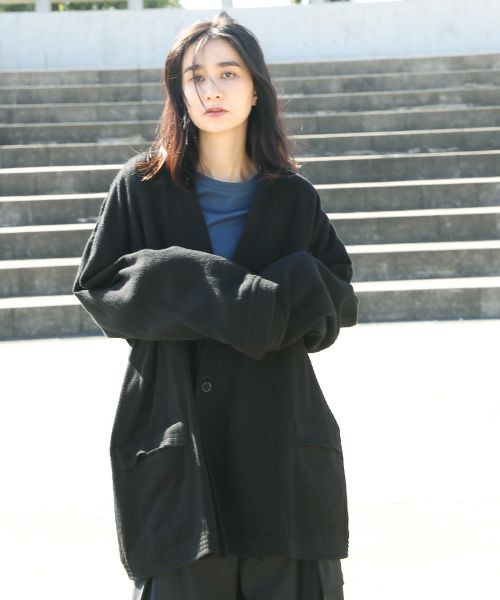 Edwina Hoerl.エドウィナホール.JACKET[SANFTMUT] [02/EH46J-01/不老不死 black]