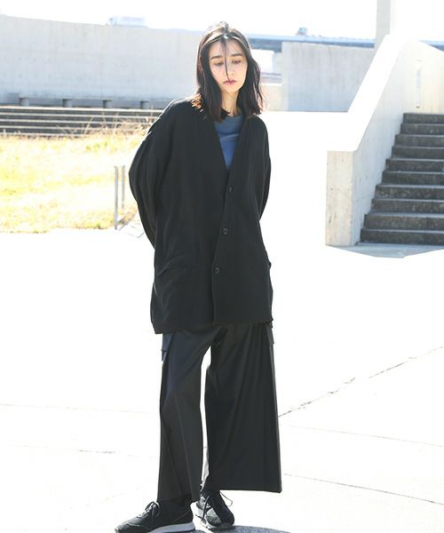 Edwina Hoerl.エドウィナホール.JACKET[SANFTMUT] [02/EH46J-01/不老不死 black]