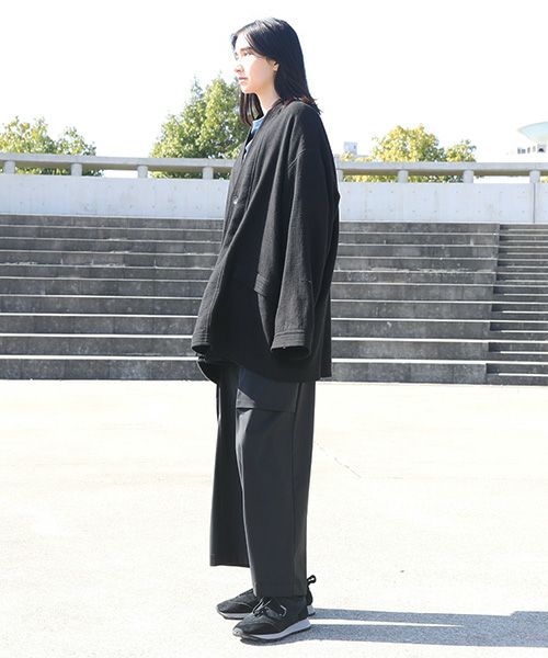 Edwina Hoerl.エドウィナホール.JACKET[SANFTMUT] [02/EH46J-01/不老不死 black]