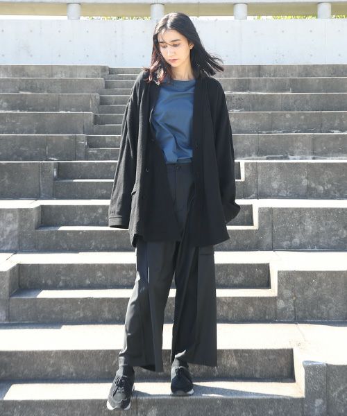 Edwina Hoerl.エドウィナホール.JACKET[SANFTMUT] [02/EH46J-01/不老不死 black]
