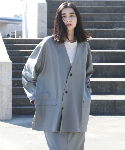 Edwina Hoerl .エドウィナホール.JACKET[SANFTMUT] [04/EH46J-01/grey]_