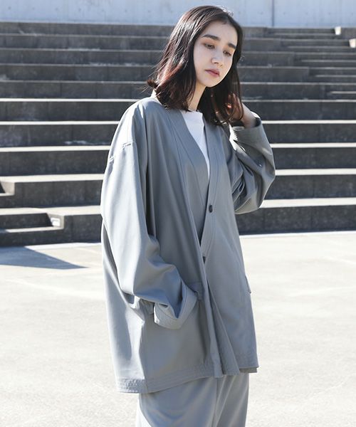 Edwina Hoerl .エドウィナホール.JACKET[SANFTMUT] [04/EH46J-01/grey]_