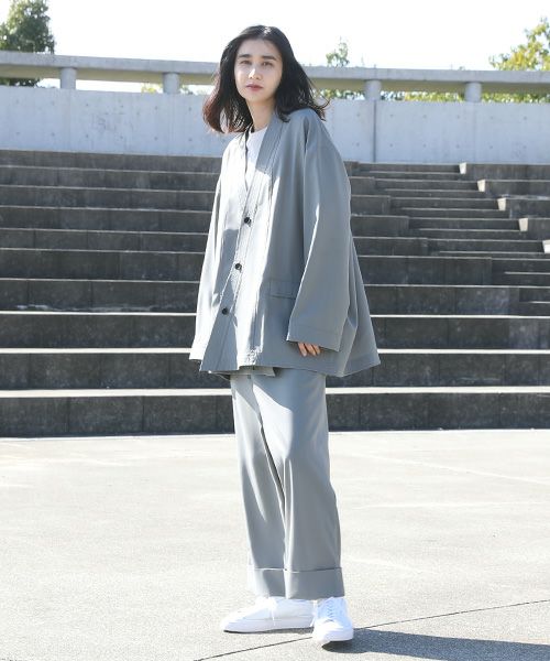 Edwina Hoerl .エドウィナホール.JACKET[SANFTMUT] [04/EH46J-01/grey]_