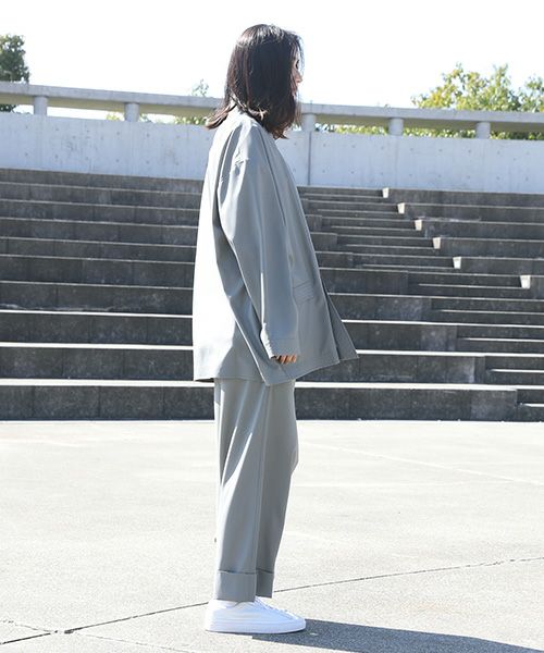 Edwina Hoerl .エドウィナホール.JACKET[SANFTMUT] [04/EH46J-01/grey]_
