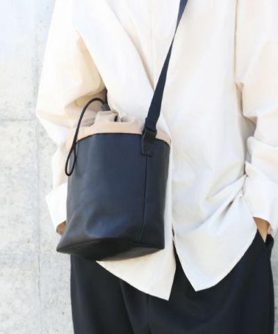 macromauro マクロマウロ.BORON LEATHER M[BLACK]