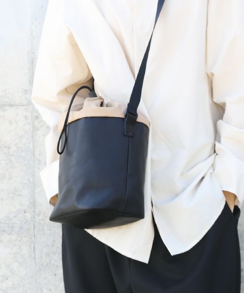 macromauro マクロマウロ.BORON LEATHER M[BLACK]