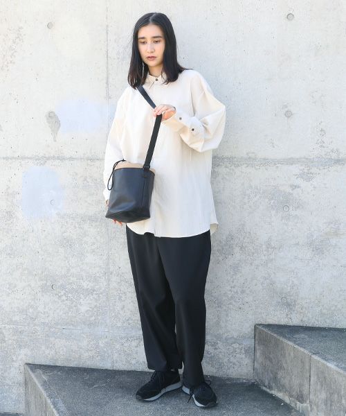 macromauro マクロマウロ.BORON LEATHER M[BLACK]