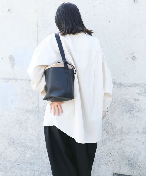 macromauro マクロマウロ.BORON LEATHER M[BLACK]