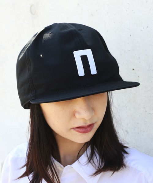 macromauro マクロマウロ.BIG BASEBALL CAP[BLACK]_