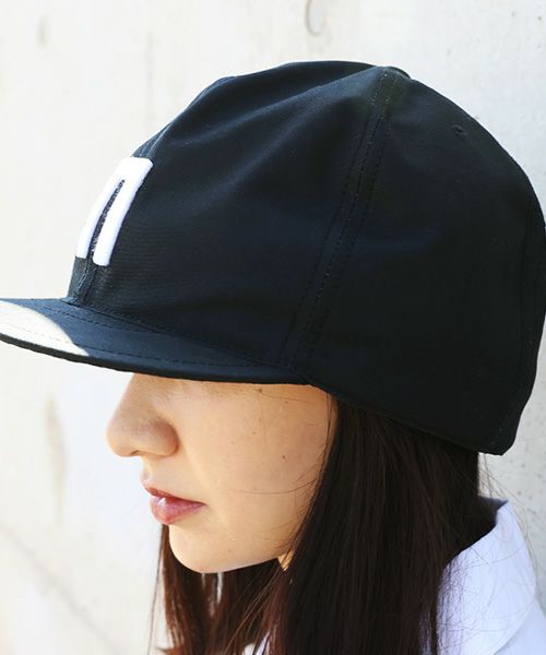 macromauro マクロマウロ.BIG BASEBALL CAP[BLACK]_