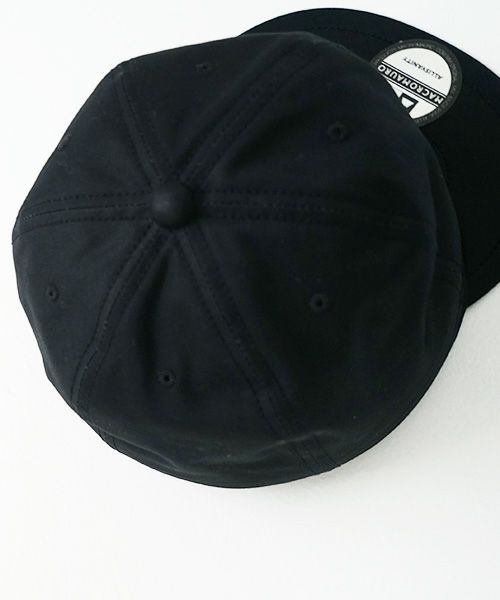 macromauro マクロマウロ.BIG BASEBALL CAP[BLACK]_