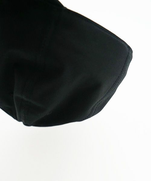 macromauro マクロマウロ.BIG BASEBALL CAP[BLACK]_