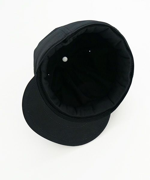 macromauro マクロマウロ BIG BASEBALL CAP[BLACK]_