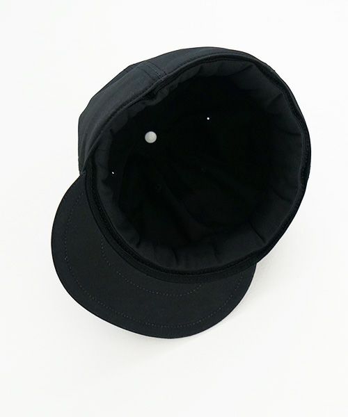 macromauro マクロマウロ.BIG BASEBALL CAP[BLACK]_