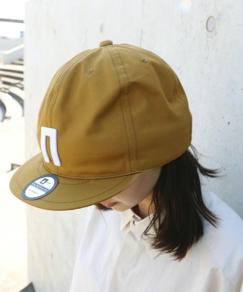 macromauro マクロマウロ BIG BASEBALL CAP[MUSTARD]_