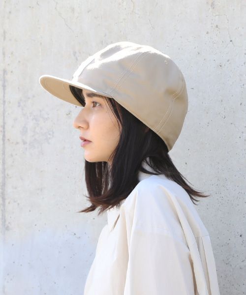 macromauro マクロマウロ.BIG BASEBALL CAP[BEIGE]_