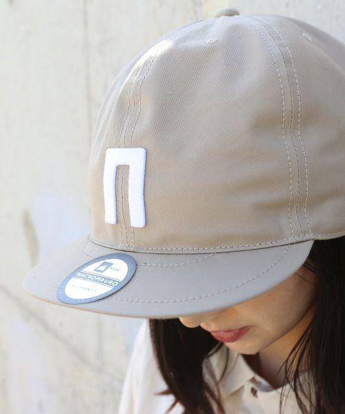 macromauro マクロマウロ.BIG BASEBALL CAP[BEIGE]_