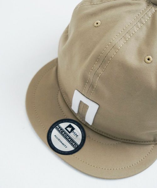 macromauro マクロマウロ.BIG BASEBALL CAP[BEIGE]_