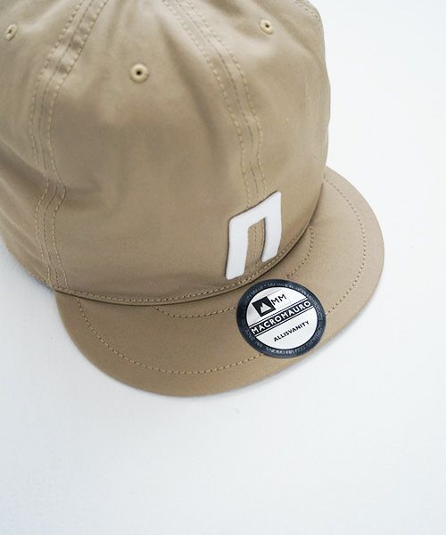 macromauro マクロマウロ.BIG BASEBALL CAP[BEIGE]_