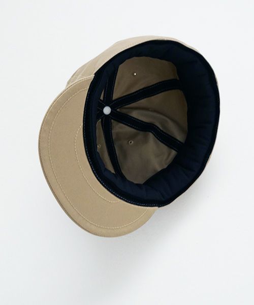 macromauro マクロマウロ.BIG BASEBALL CAP[BEIGE]_