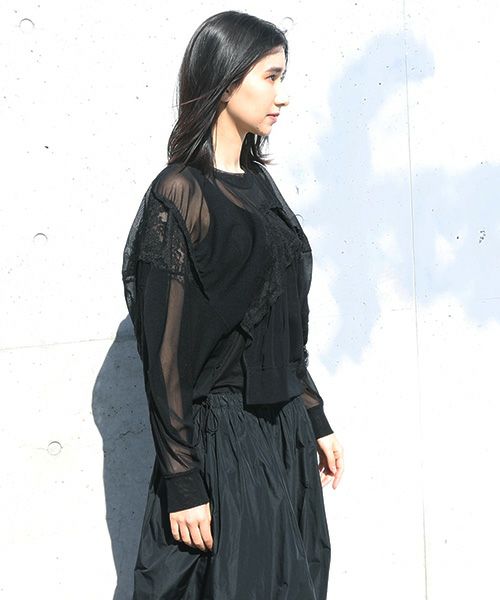 MIYAO.ミヤオ.TOPS[MYBL-06/1.黒×黒]