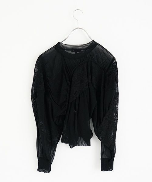 MIYAO ミヤオ TOPS[MYBL-06/1.黒×黒]