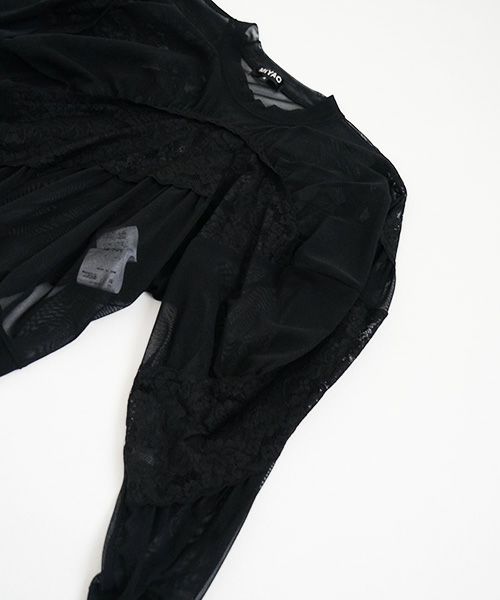 MIYAO.ミヤオ.TOPS[MYBL-06/1.黒×黒]