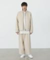 VU.ヴウ.zigzag stand collar bluson vu-a22-b12[OFF WHITE]:s_