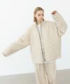 VU.ヴウ.zigzag stand collar bluson vu-a22-b12[OFF WHITE]:s_