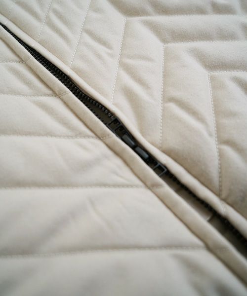 VU.ヴウ.zigzag stand collar bluson vu-a22-b12[OFF WHITE]:s_