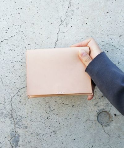 nejicommu.ネジコミュ.MINI FLAP WALLET [NATURAL]_