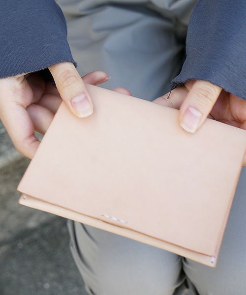 nejicommu.ネジコミュ.MINI FLAP WALLET [NATURAL]_
