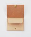 nejicommu.ネジコミュ.MINI FLAP WALLET [NATURAL]_