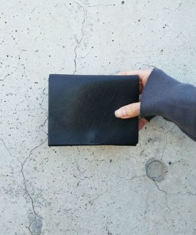 nejicommu.ネジコミュ.MINI FLAP WALLET [BLACK]_