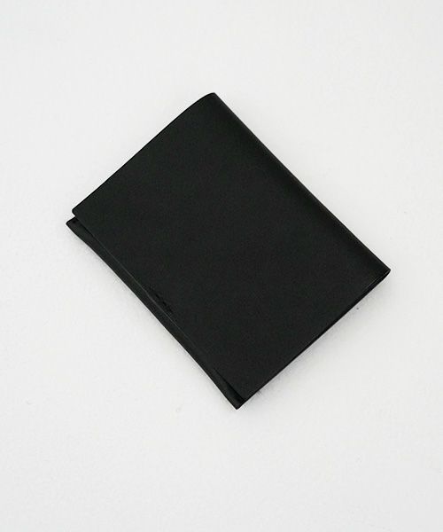nejicommu.ネジコミュ.MINI FLAP WALLET [BLACK]_