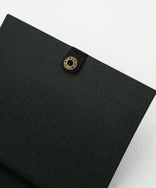 nejicommu.ネジコミュ.MINI FLAP WALLET [BLACK]_