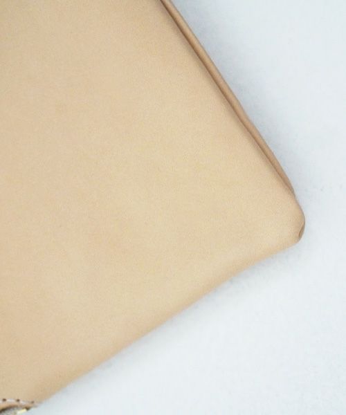 nejicommu.ネジコミュ.SQUARE ZIP WALLET [NATURAL]_