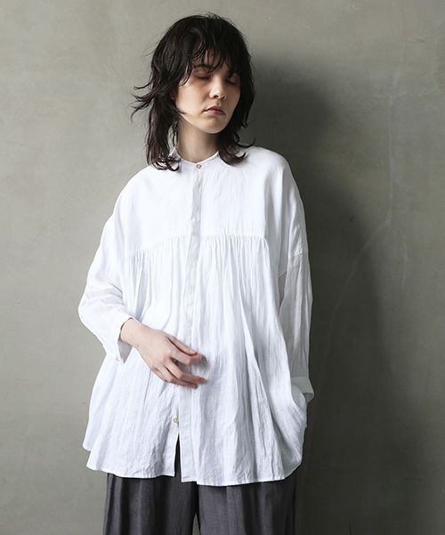 suzuki takayuki.スズキタカユキ.cape blouse [S231-06/nude]