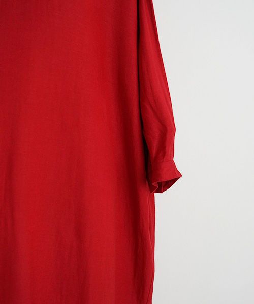 suzuki takayuki.スズキタカユキ.peasant dress I [S231-22/dawn red]