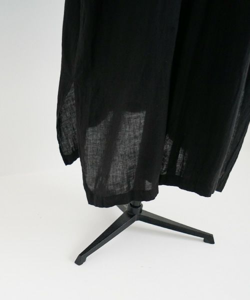 suzuki takayuki.スズキタカユキ.puff-sleeve dress [S231-24/black]