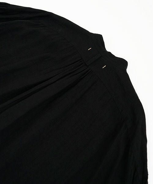 suzuki takayuki.スズキタカユキ.puff-sleeve dress [S231-24/black]
