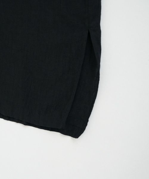 suzuki takayuki.スズキタカユキ.puff-sleeve dress [S231-24/black]