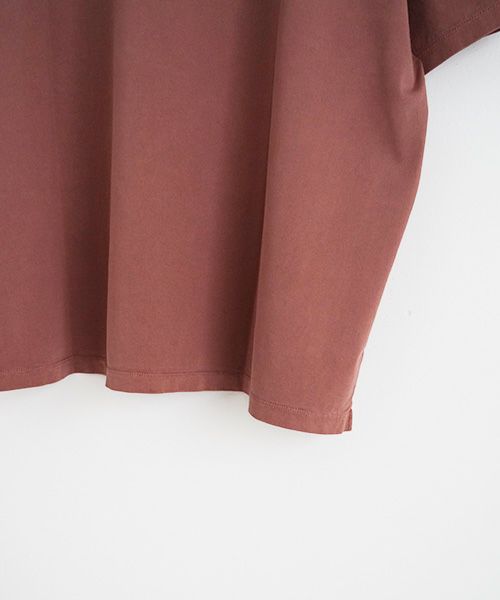 YOKO SAKAMOTO.ヨーコサカモト.YS - 23SS - 70 MOCK NECK T-SHIRT [RED]