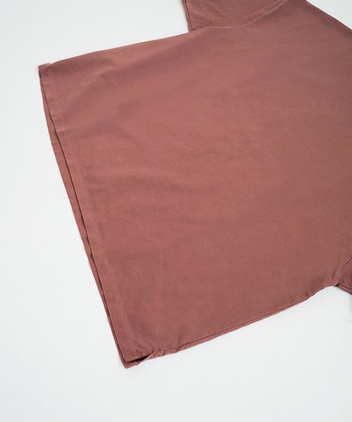 YOKO SAKAMOTO.ヨーコサカモト.YS - 23SS - 70 MOCK NECK T-SHIRT [RED]
