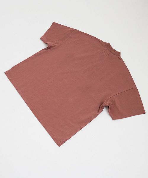 YOKO SAKAMOTO.ヨーコサカモト.YS - 23SS - 70 MOCK NECK T-SHIRT [RED]